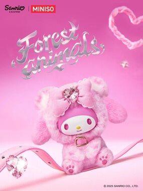 MINISO Sanrio Forest Animal Series Vinyl Plush Confirmed Blind Box My Melody